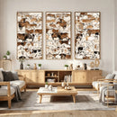 Large Longhorn Wall Art Canvas Print - Abstract Cow Animal by MyGreatCanvas | Canvas Wall Art Prints | Photo Prints & Wall Decor