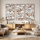 Abstract Longhorn Herd Wall Art Canvas Print - Abstract by MyGreatCanvas | Canvas Wall Art Prints | Photo Prints & Wall Decor