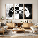 Abstract Gaming Controller Wall Art Canvas Print by MyGreatCanvas | Canvas Wall Art Prints | Photo Prints & Wall Decor