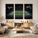 Detroit Lions Stadium Wall Art Canvas Print, Football Field by MyGreatCanvas | Canvas Wall Art Prints | Photo Prints & Wall Decor