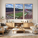 Georgia Bulldogs Stadium Wall Art Canvas Print, Sanford by MyGreatCanvas | Canvas Wall Art Prints | Photo Prints & Wall Decor
