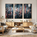 Winter Heather Wall Art Canvas Print, Frosted Floral Nature by MyGreatCanvas | Canvas Wall Art Prints | Photo Prints & Wall Decor