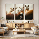Wild Horse Herd Wall Art Canvas Print, Natural Horse by MyGreatCanvas | Canvas Wall Art Prints | Photo Prints & Wall Decor