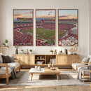 Donald W. Reynolds Razorback Stadium Wall Art Canvas Print – by MyGreatCanvas | Canvas Wall Art Prints | Photo Prints & Wall Decor