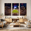 Oklahoma Memorial Stadium Wall Art Canvas Print – Oklahoma by MyGreatCanvas | Canvas Wall Art Prints | Photo Prints & Wall Decor