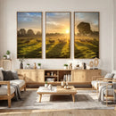 Sheep Wall Art Canvas Print – Rural Farm Animal Artwork by MyGreatCanvas | Canvas Wall Art Prints | Photo Prints & Wall Decor