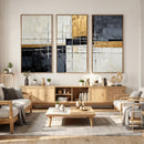 Gold Abstract Wall Art Canvas Print, Modern Luxury Geometric by MyGreatCanvas | Canvas Wall Art Prints | Photo Prints & Wall Decor
