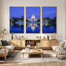 Washington White House Skyline Wall Art Canvas Print – by MyGreatCanvas | Canvas Wall Art Prints | Photo Prints & Wall Decor