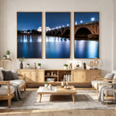 Washington DC Wall Art Canvas Print – Lincoln Memorial Night by MyGreatCanvas | Canvas Wall Art Prints | Photo Prints & Wall Decor