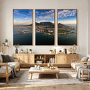 Cape Town Wall Art Canvas Print – Table Mountain Coastal by MyGreatCanvas | Canvas Wall Art Prints | Photo Prints & Wall Decor