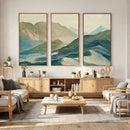 Abstract Mountain Landscape Wall Art Canvas Print – Textured by MyGreatCanvas | Canvas Wall Art Prints | Photo Prints & Wall Decor