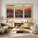 Yayoi Kusama Colorful Landscape Wall Art Canvas Print – by MyGreatCanvas | Canvas Wall Art Prints | Photo Prints & Wall Decor