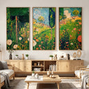 Gustav Klimt Boho Mountain Landscape Large Wall Art, by MyGreatCanvas | Canvas Wall Art Prints | Photo Prints & Wall Decor