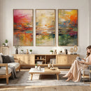 Colorful Abstract Canvas Wall Art — Large Textured Oil by MyGreatCanvas | Canvas Wall Art Prints | Photo Prints & Wall Decor