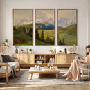 Konrad Petrides View from Mount Helm Canvas — Austrian by MyGreatCanvas | Canvas Wall Art Prints | Photo Prints & Wall Decor