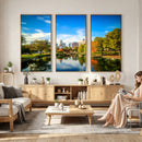 Charlotte Skyline Canvas Wall Art Print – North Carolina Cityscape Photography Print by MyGreatCanvas | Canvas Wall Art Prints | Photo Prints & Wall Decor