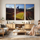 Chicago Bears Soldier Field Canvas Wall Art, NFL Stadium Panorama Print, Football Arena Photography for Sports Fans by MyGreatCanvas | Canvas Wall Art Prints | Photo Prints & Wall Decor