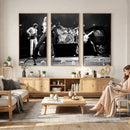 Led Zeppelin Live Concert Canvas Wall Art, Classic Rock Band Photography Print, Vintage Music Stage Performance Artwork by MyGreatCanvas | Canvas Wall Art Prints | Photo Prints & Wall Decor