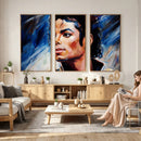 Abstract Michael Jackson Photo Wall Art Canvas Print by MyGreatCanvas | Canvas Wall Art Prints | Photo Prints & Wall Decor