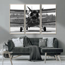 Wall Art Old War Plane Canvas Print by MyGreatCanvas | Canvas Wall Art Prints | Photo Prints & Wall Decor