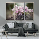 Pink Wild Flower Canvas Print by MyGreatCanvas | Canvas Wall Art Prints | Photo Prints & Wall Decor