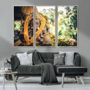 Hinduism Statue Wall Art Canvas Print