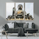 Buddha Statue Wall Art Canvas Print