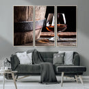 Scots Whiskey Wall Art Canvas Print