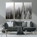 Big Foggy Forest and Misty Trees Forest Wall Art Canvas by MyGreatCanvas | Canvas Wall Art Prints | Photo Prints & Wall Decor