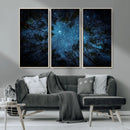 Forest and Stars Wall Art Canvas Print by MyGreatCanvas | Canvas Wall Art Prints | Photo Prints & Wall Decor