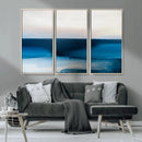 Dark Blue Abstract Wall Art Canvas Print by MyGreatCanvas | Canvas Wall Art Prints | Photo Prints & Wall Decor