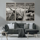 Cow Focus Canvas Wall Art Print by MyGreatCanvas | Canvas Wall Art Prints | Photo Prints & Wall Decor