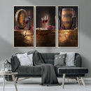 Wine and Barrels Wall Art Canvas Print by MyGreatCanvas | Canvas Wall Art Prints | Photo Prints & Wall Decor