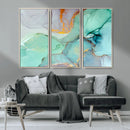 Colorful Marble Fluid Effect Canvas Wall Art Print by MyGreatCanvas | Canvas Wall Art Prints | Photo Prints & Wall Decor