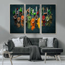 Herbs and Spices Kitchen Wall Art Canvas Print by MyGreatCanvas | Canvas Wall Art Prints | Photo Prints & Wall Decor