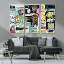 Graffiti Wall Art – Colorful Urban Street Canvas Print, by MyGreatCanvas | Canvas Wall Art Prints | Photo Prints & Wall Decor