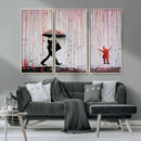 Banksy Wall Art Canvas Print, Framed Graffiti Art Picture by MyGreatCanvas | Canvas Wall Art Prints | Photo Prints & Wall Decor