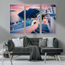 Santorini Island Wall Art Canvas Print by MyGreatCanvas | Canvas Wall Art Prints | Photo Prints & Wall Decor