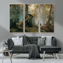 Baby Bears in Forest Wall Art Canvas Print by MyGreatCanvas | Canvas Wall Art Prints | Photo Prints & Wall Decor