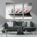 Framed Luck Poker Cards Canvas – Modern Triptych Wall Art,
