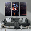 American Football Wall Art Canvas Print, Stadium Sport Wall by MyGreatCanvas | Canvas Wall Art Prints | Photo Prints & Wall Decor