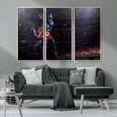 American Football Wall Art Canvas Print, Stadium Sport Wall