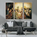 Last Supper Wall Art Canvas Print, Framed Jesus Painting Art by MyGreatCanvas | Canvas Wall Art Prints | Photo Prints & Wall Decor