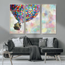 Up Pixar Poster, Look Up Pixar Wall Art, Up Pixar Canvas,