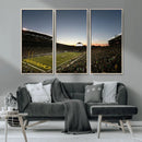 Oregon Ducks Football Team Print - Eugene Autzen Stadium