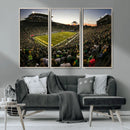 Oregon Stadium Canvas Wall Art - Captivating Game Day Scene
