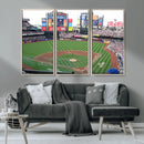 New York Mets Baseball Team Print - Citi Field Baseball