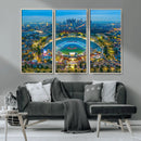 Los Angeles Dodgers Wall Art Canvas, Dodger Stadium Wall Art
