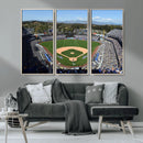 Los Angeles Dodgers Dodger Stadium Wall Art Canvas Print -