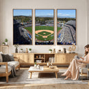 Los Angeles Dodgers Dodger Stadium Wall Art Canvas Print -